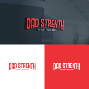 Dad Strength | Logo-Design von tejo