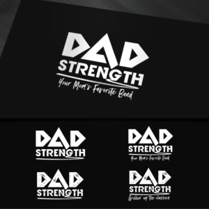 Dad Strength | Logo-Design von WooW Designs