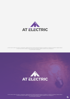 Logo Design by RickyThuo for AT Electric, LLC | Design #22342795