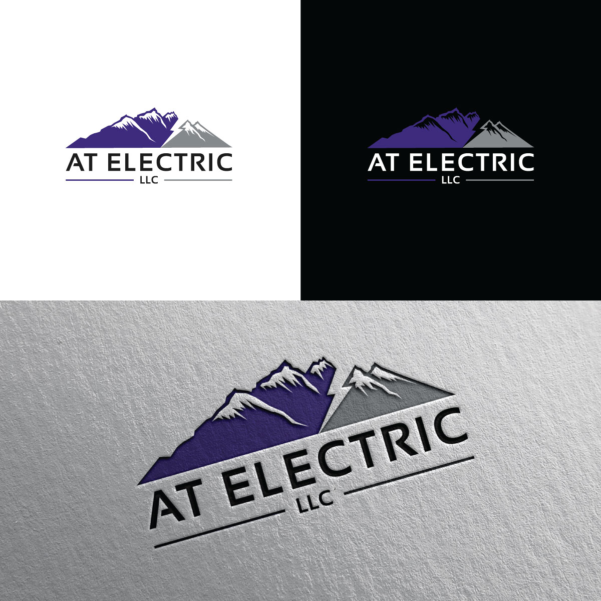 Logo Design by Rii for AT Electric, LLC | Design #22337197