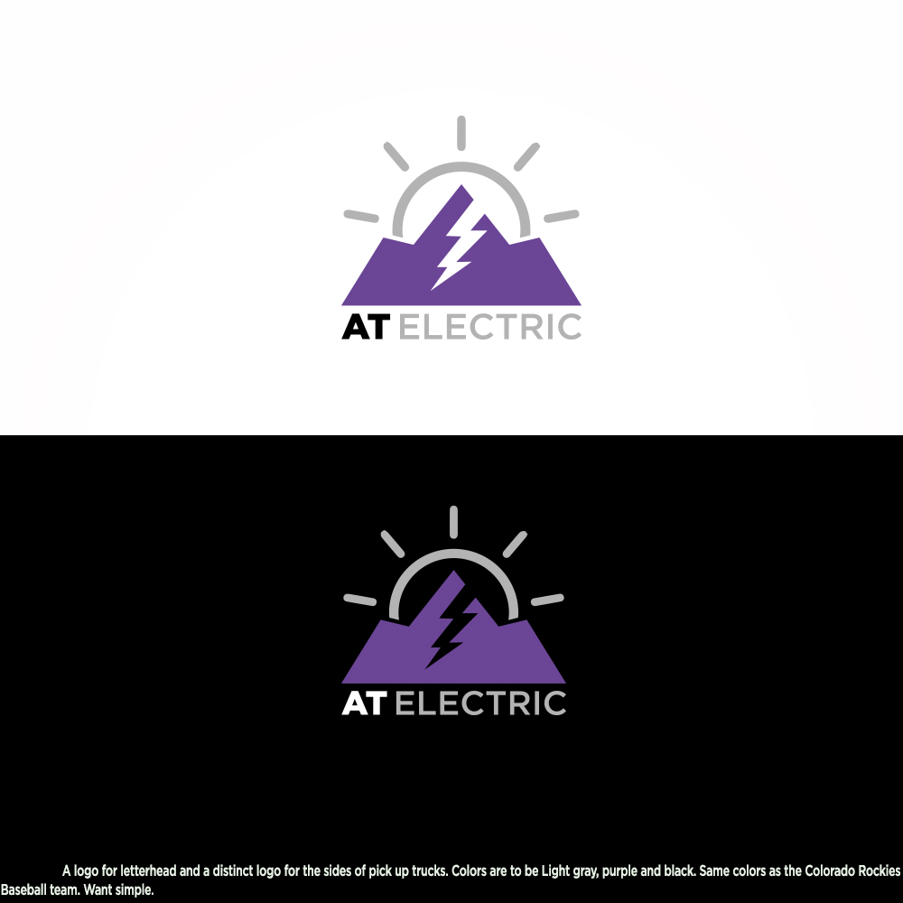 Logo Design by The Art of SophiA for AT Electric, LLC | Design #22339184