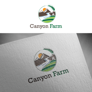 Canyon Farm | Logo Design by Graphic Bricks