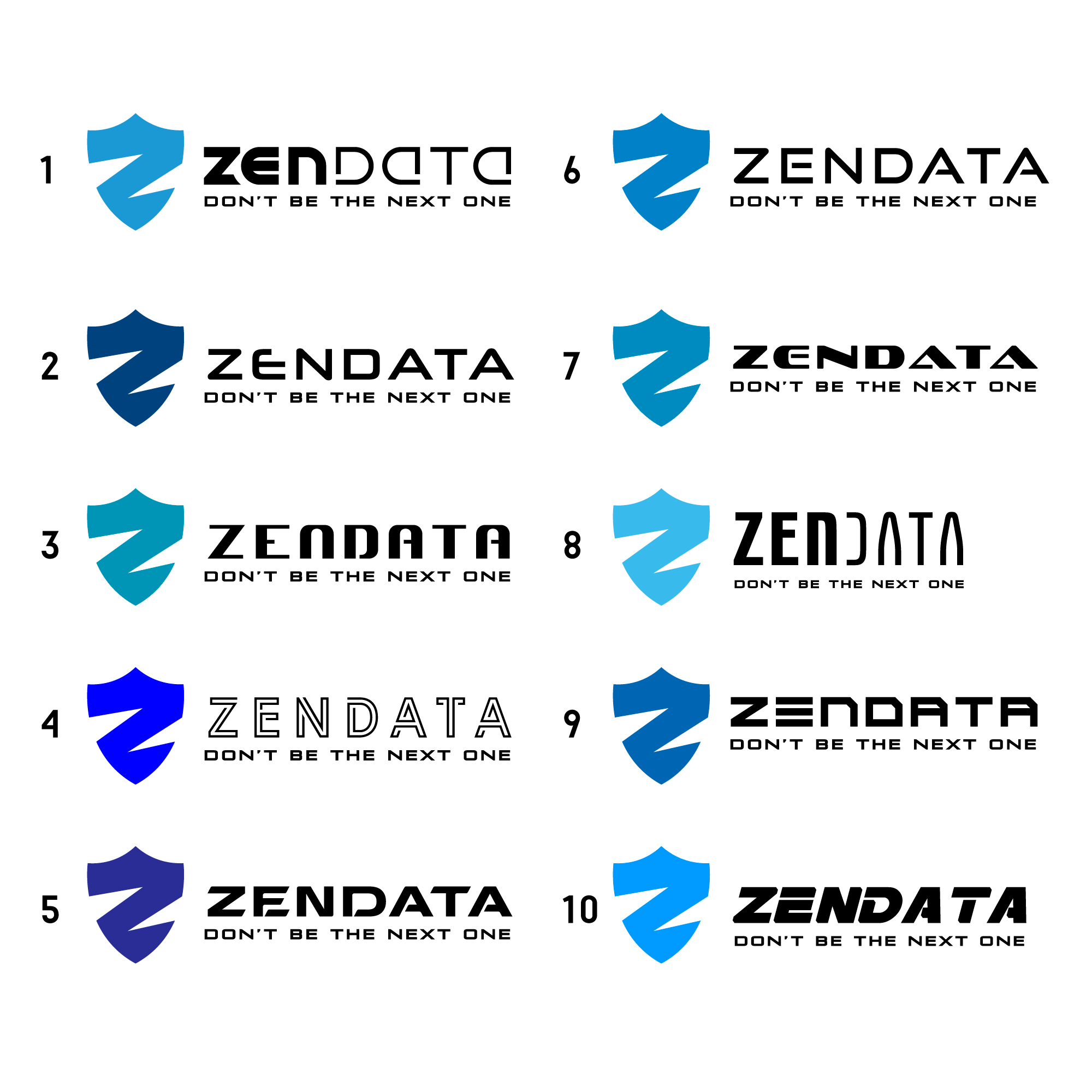 Logo Design by Vic for ZENData | Design #22393609