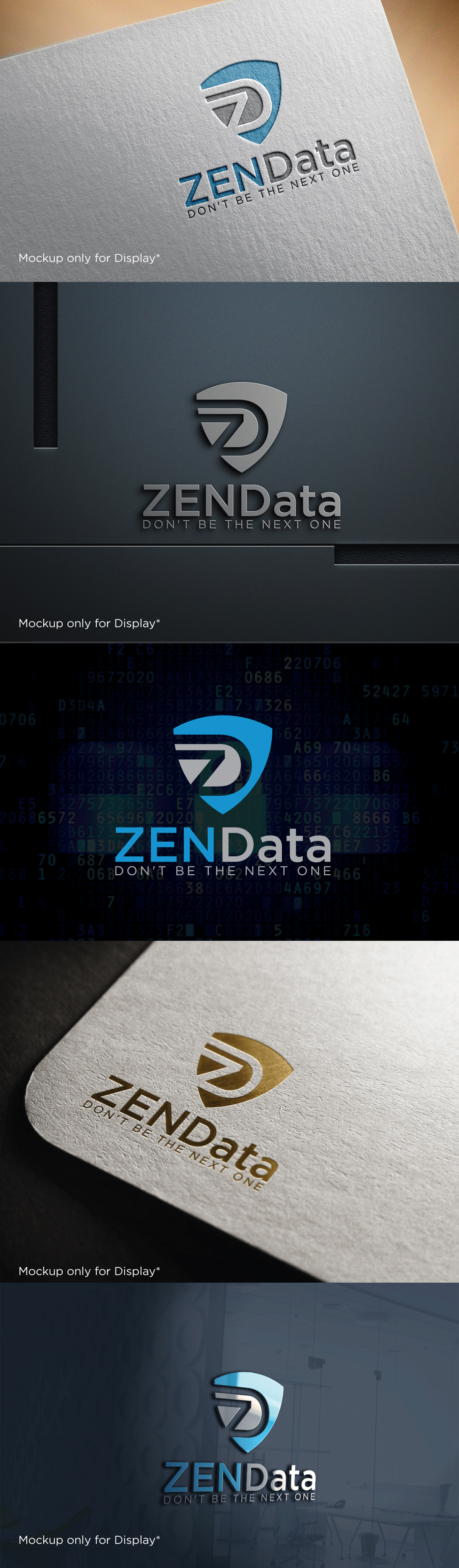 Logo Design by Anamul Burhan for ZENData | Design #22334054