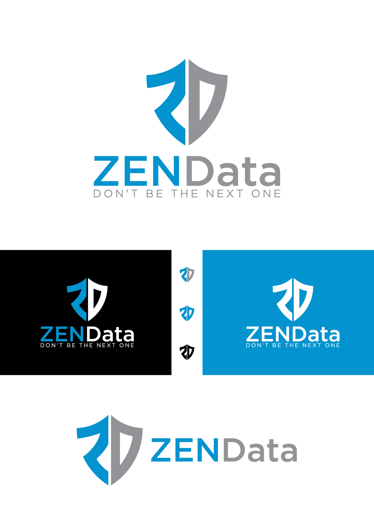 Logo Design by Anamul Burhan for ZENData | Design #22361436