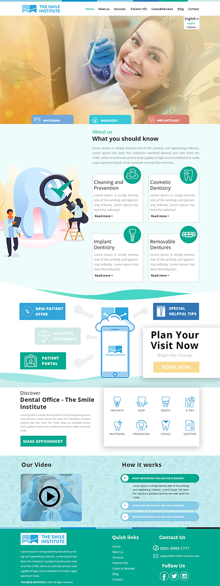 Web Design by Bright Star for united states service center for overseas students,inc | Design #22348621