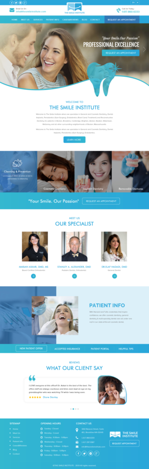 Web Design by rightway for united states service center for overseas students,inc | Design: #22348799