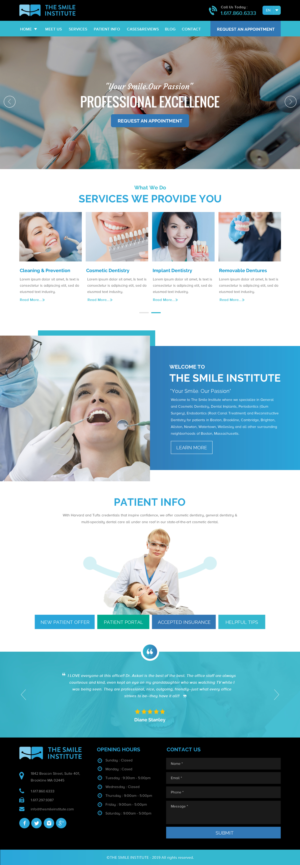 Web Design by rightway for united states service center for overseas students,inc | Design: #22348801