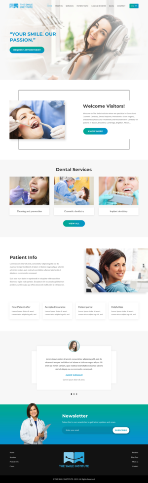 Web Design by rightway for united states service center for overseas students,inc | Design: #22348804