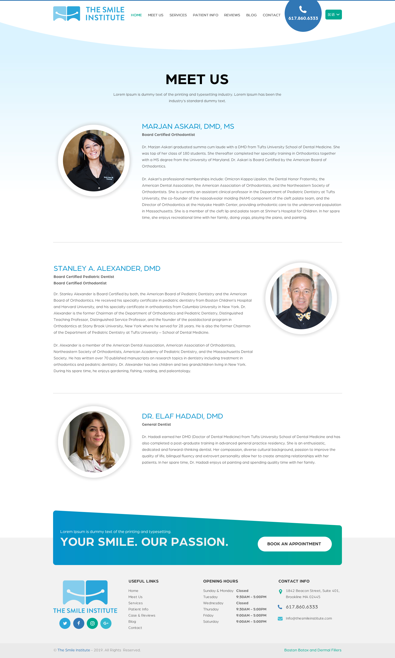 Web Design by rightway for united states service center for overseas students,inc | Design #22522687