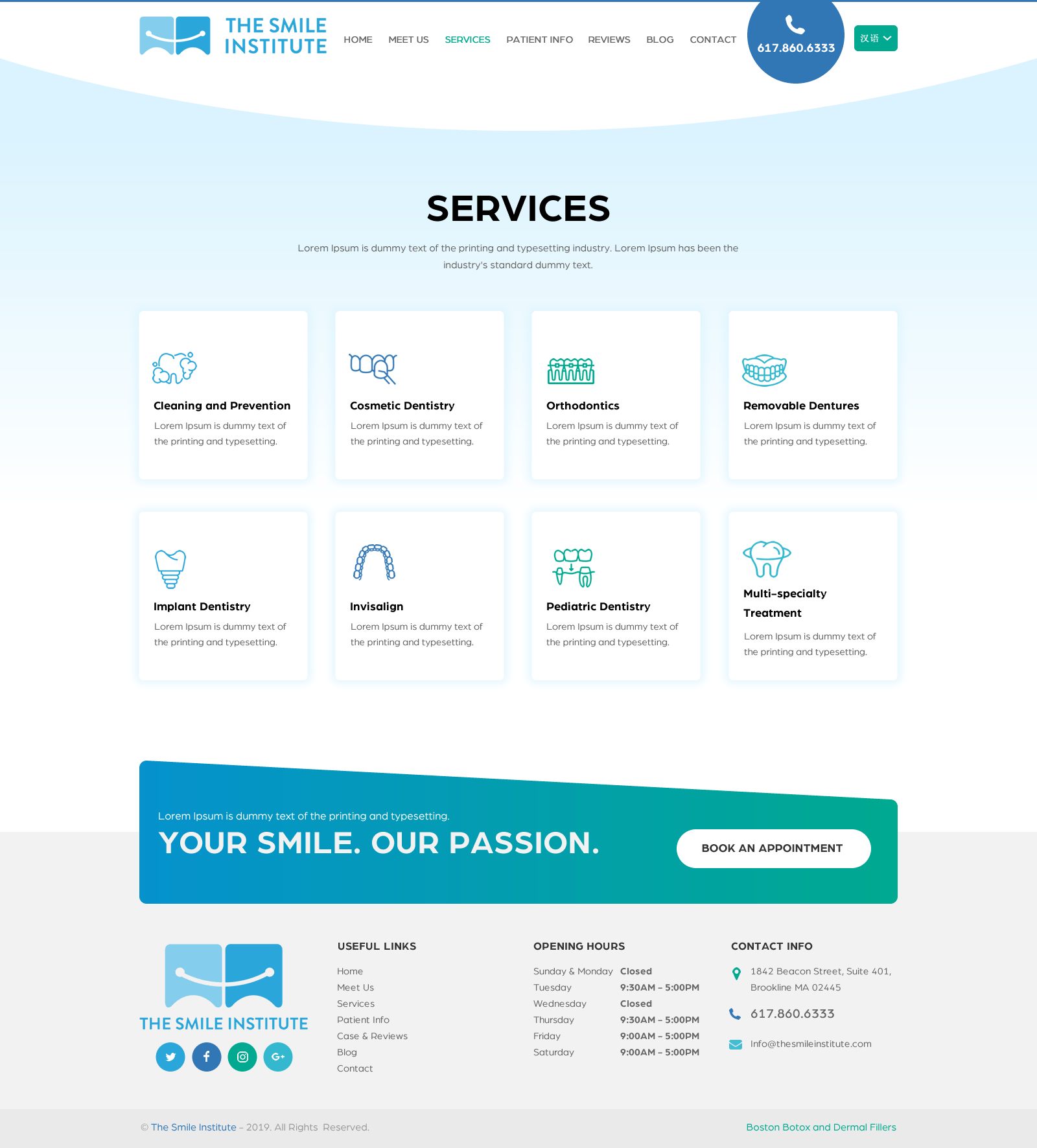 Professional, Elegant Web Design for united states service center for ...