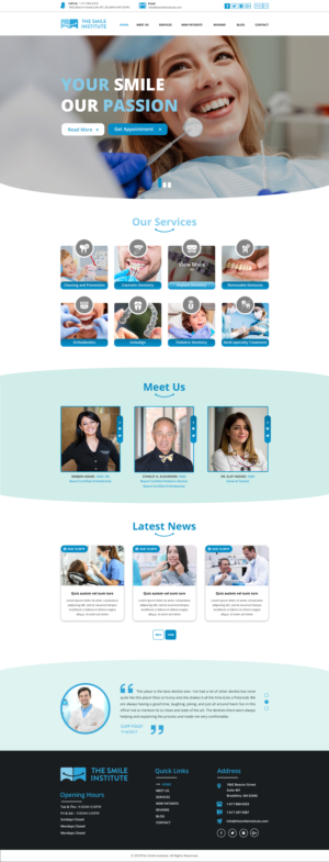 Web Design by SAI DESIGNS for united states service center for overseas students,inc | Design #22361912