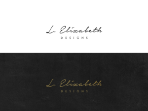 Logo Design by wonderland for L. Elizabeth Designs, LLC | Design: #22337029