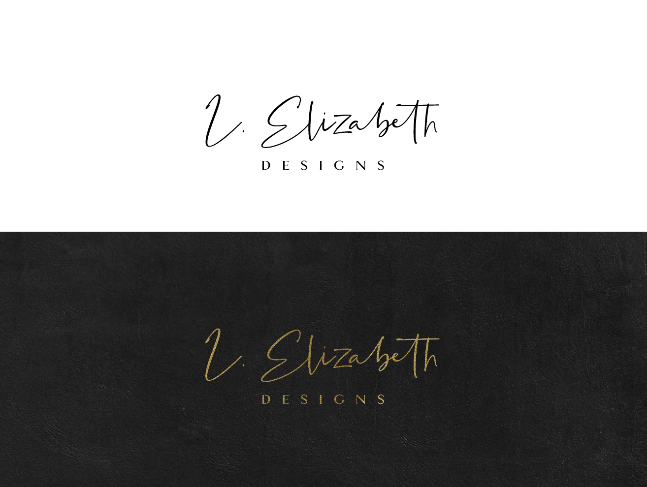 Logo Design by wonderland for L. Elizabeth Designs, LLC | Design #22337032