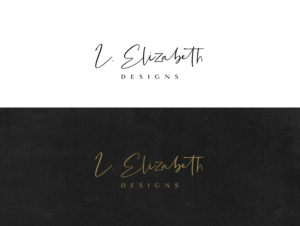 Logo Design by wonderland for L. Elizabeth Designs, LLC | Design: #22337032