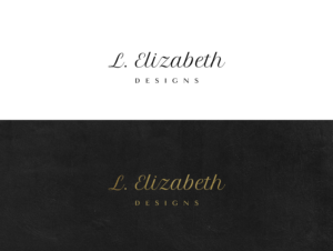 Logo Design by wonderland for L. Elizabeth Designs, LLC | Design: #22337052