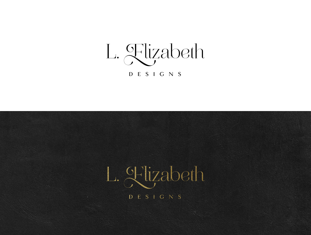 Logo Design by wonderland for L. Elizabeth Designs, LLC | Design #22337062