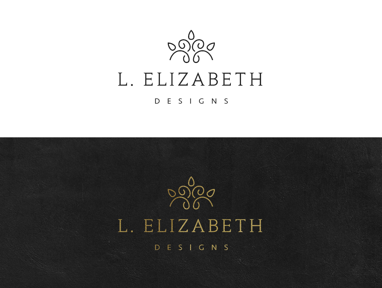 Logo Design by wonderland for L. Elizabeth Designs, LLC | Design #22337071