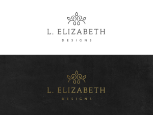 Logo Design by wonderland for L. Elizabeth Designs, LLC | Design: #22337071