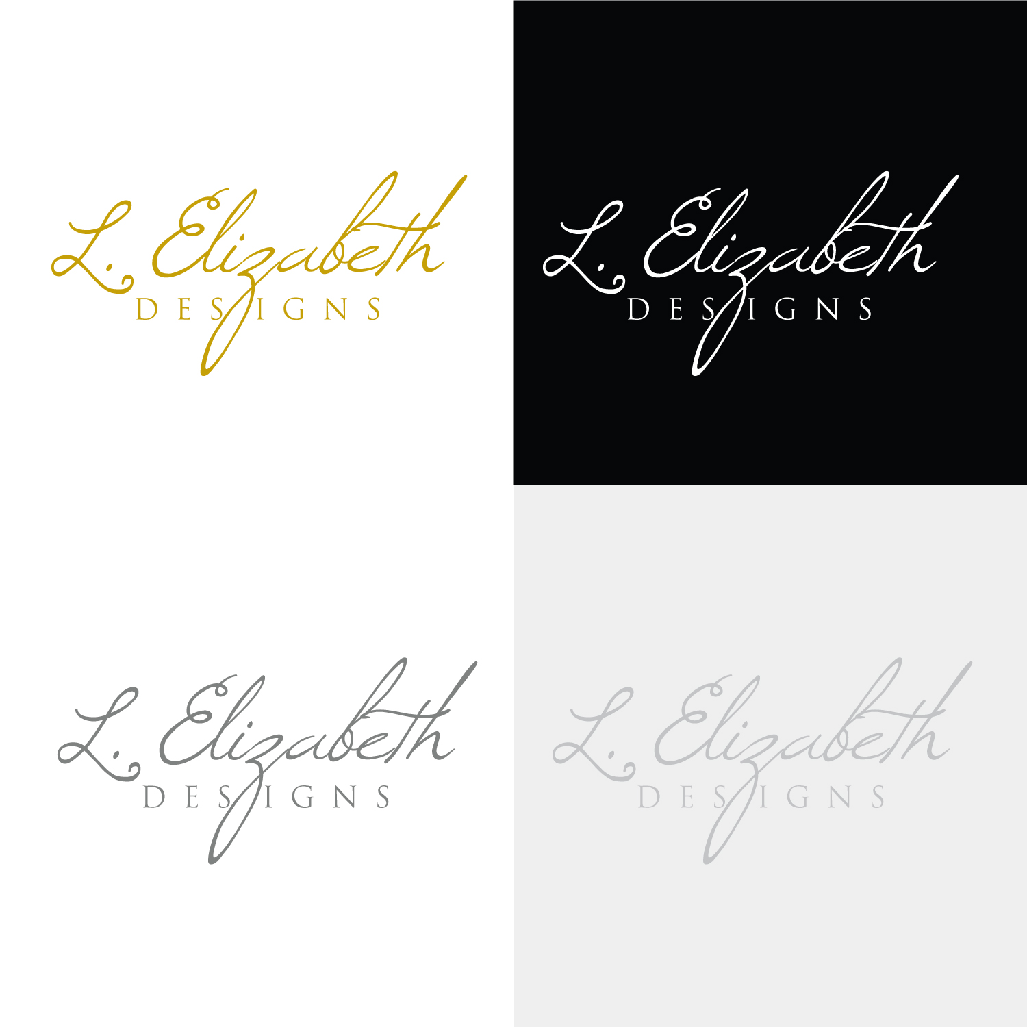 Logo Design by FourtuneDesign for L. Elizabeth Designs, LLC | Design #22350611