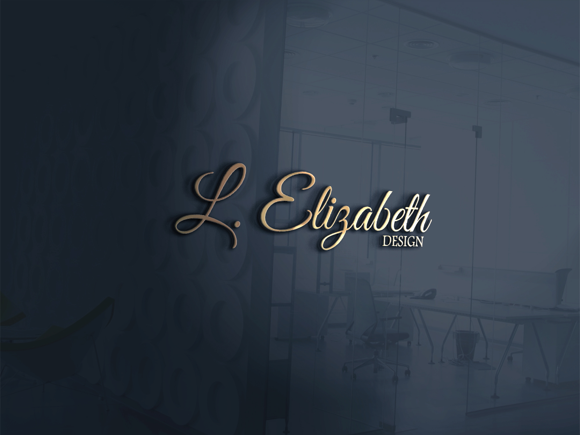 Logo Design by DesignMe Graphics for L. Elizabeth Designs, LLC | Design #22342664