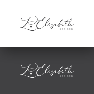Logo Design by yhutomo for L. Elizabeth Designs, LLC | Design: #22339857