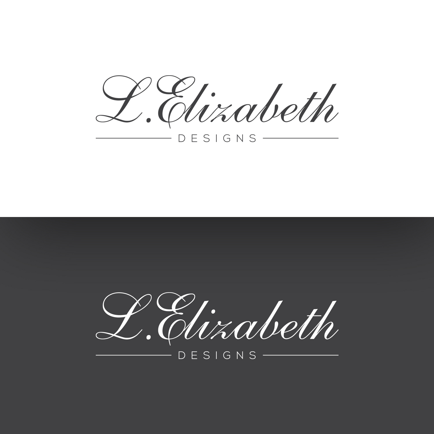 Logo Design by yhutomo for L. Elizabeth Designs, LLC | Design #22339858