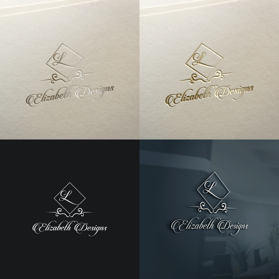 Logo Design by aqilazhifara for L. Elizabeth Designs, LLC | Design #22341454