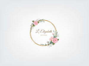 Logo Design by Crowder for L. Elizabeth Designs, LLC | Design: #22339775