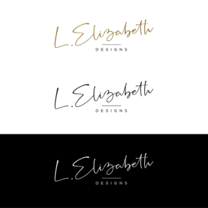 Logo Design by Iryna 3 for L. Elizabeth Designs, LLC | Design: #22372318