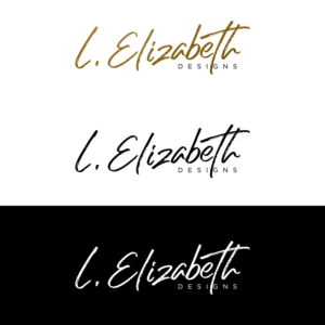 L. Elizabeth Designs | Logo Design by Iryna 3