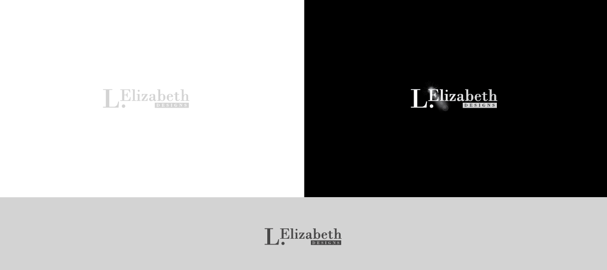 Diseño de Logo por 4+Creative para L. Elizabeth Designs, LLC | Diseño #22367583