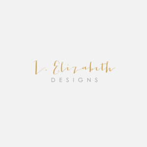 Logo Design by Soonia for L. Elizabeth Designs, LLC | Design: #22368492