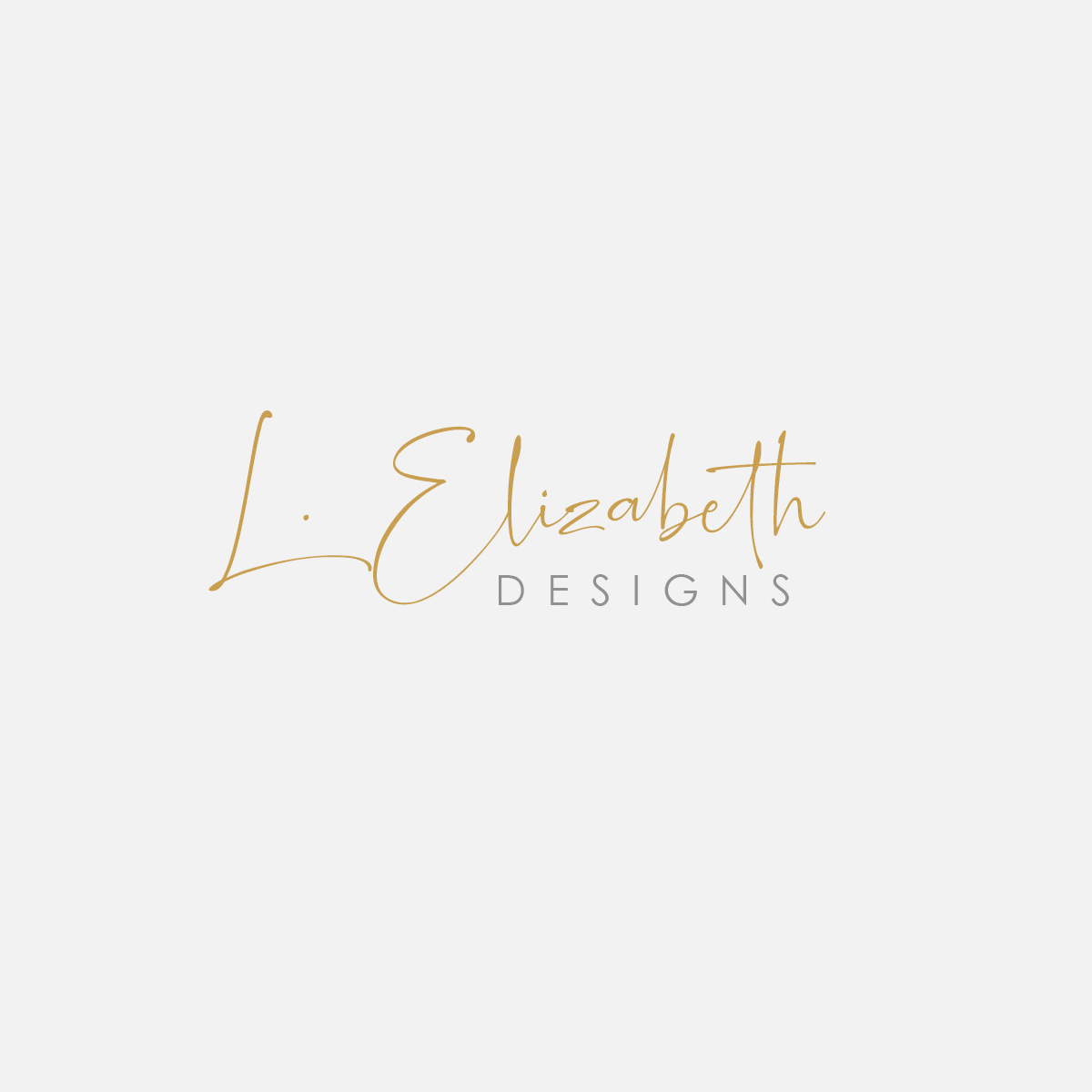 Logo Design by Soonia for L. Elizabeth Designs, LLC | Design #22368493