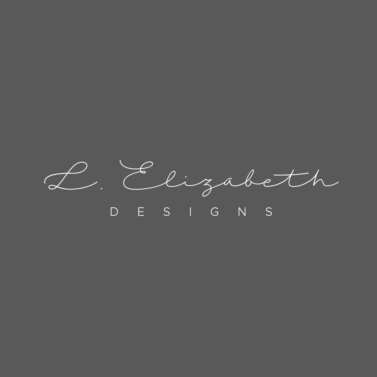 Logo Design by dipikapcyart for L. Elizabeth Designs, LLC | Design #22383290