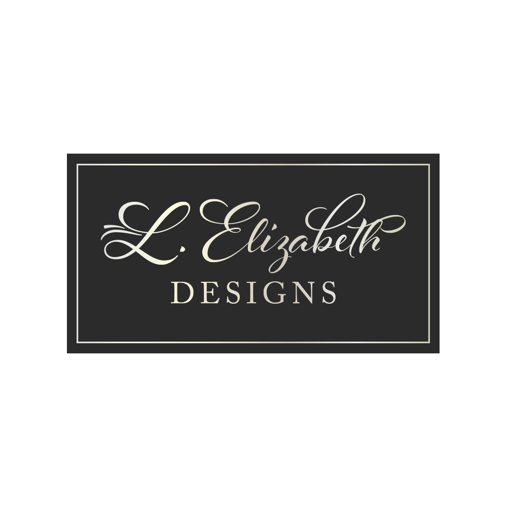 Logo Design by Cathy 7 for L. Elizabeth Designs, LLC | Design #22353948