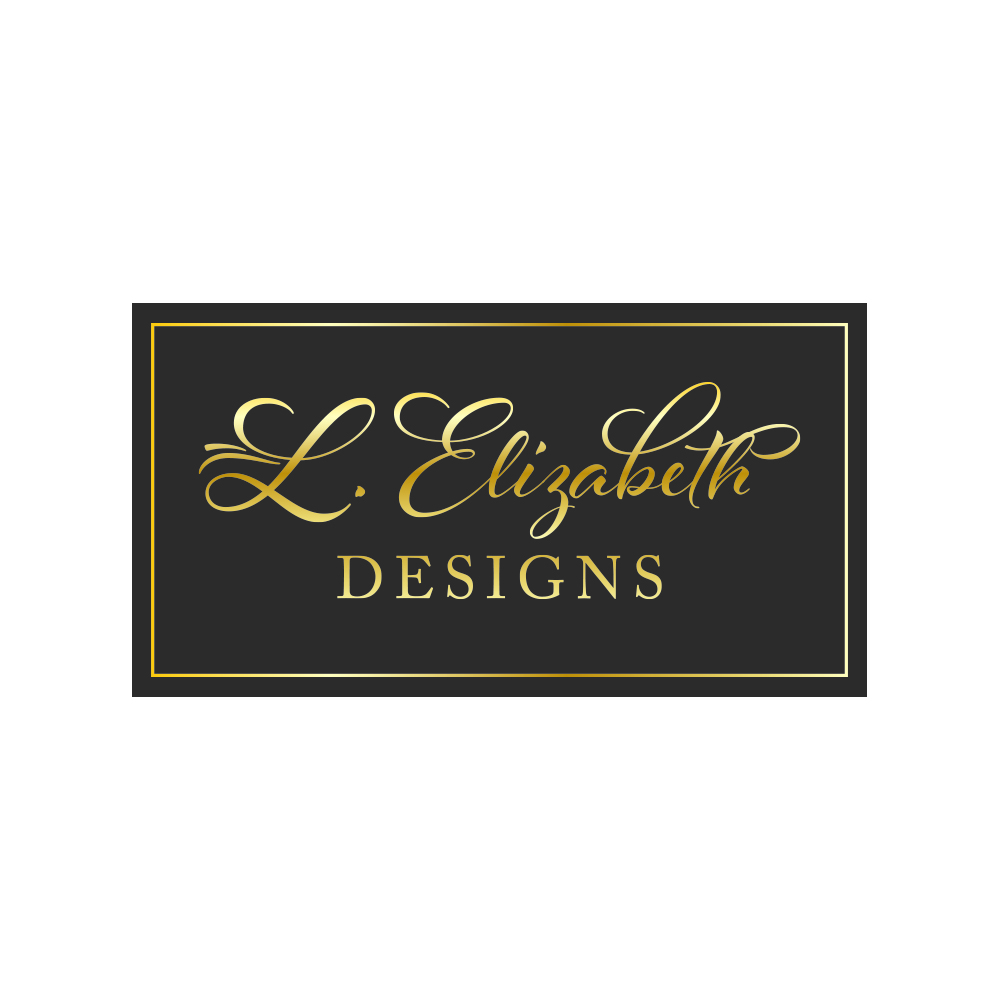 Logo Design by Cathy 7 for L. Elizabeth Designs, LLC | Design #22353962