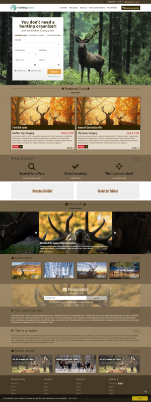 Web Design par pb pour ce projet | Design : #22355155