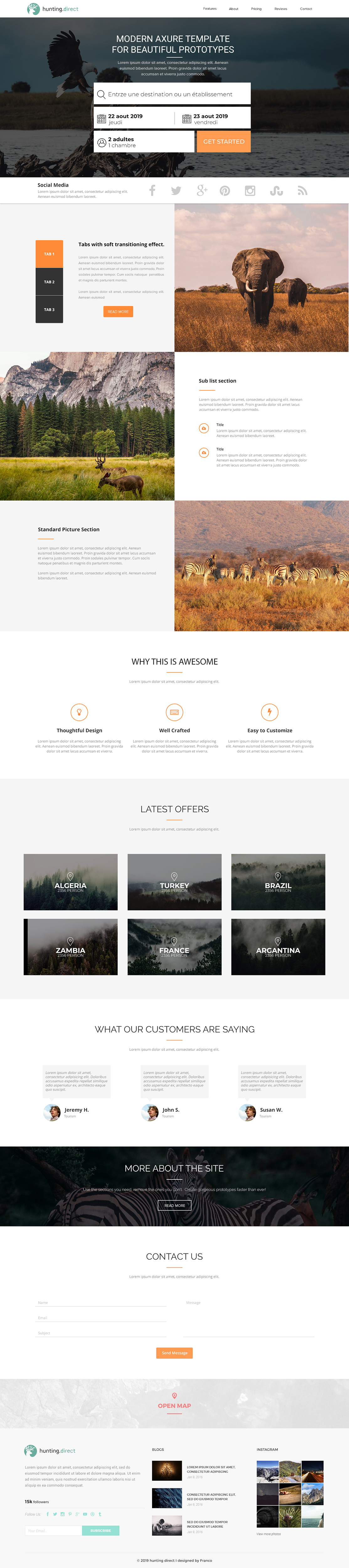 Diseño Web por Algérino para este proyecto | Diseño #22356139