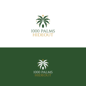 1000 Palms HideOut | Logo Design by Graphic Bricks
