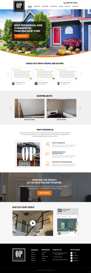 Web Design by pb for this project | Design: #22339963