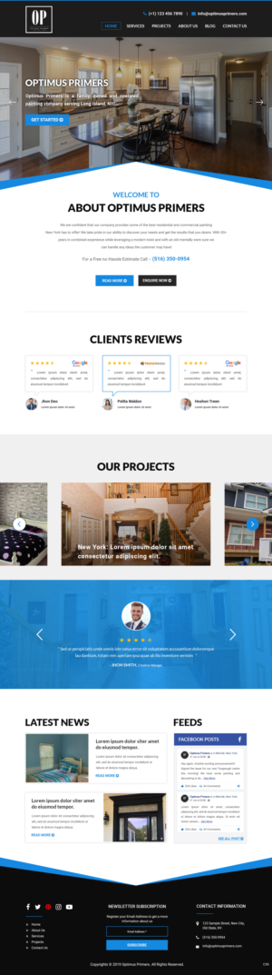 Web Design by pb for this project | Design: #22339964