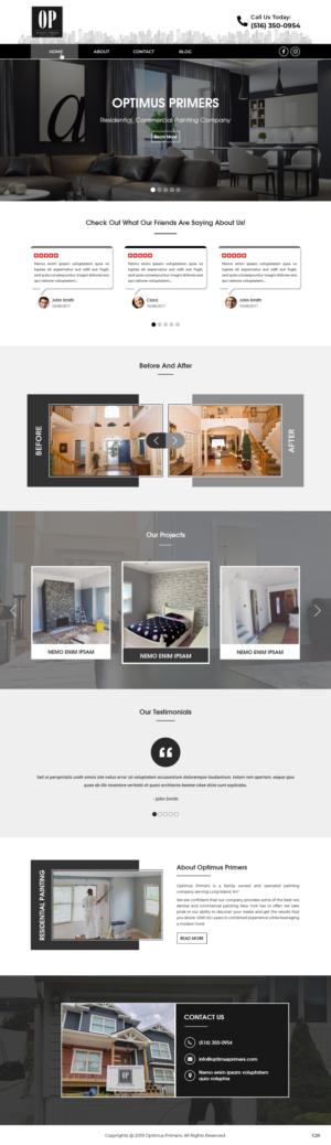 Web Design by pb for this project | Design: #22348909