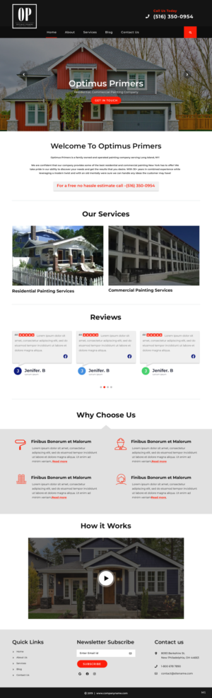 Web Design by pb for this project | Design: #22348910