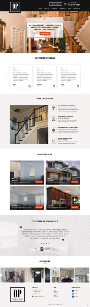 Web Design by pb for this project | Design: #22348915