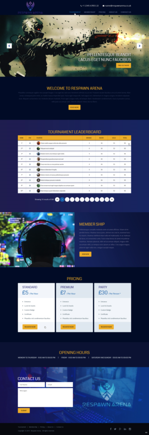 Web Design by pb for this project | Design: #22348940