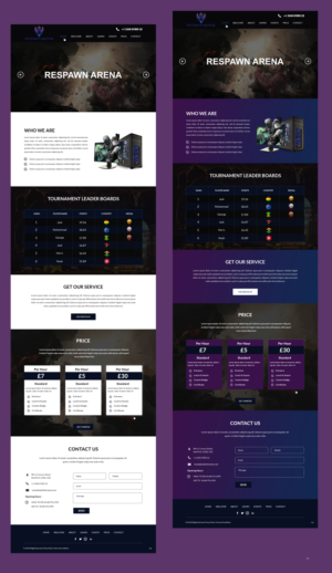 Web Design by pb for this project | Design: #22348942