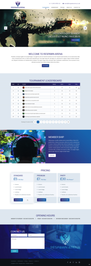 Web Design by pb for this project | Design: #22348943