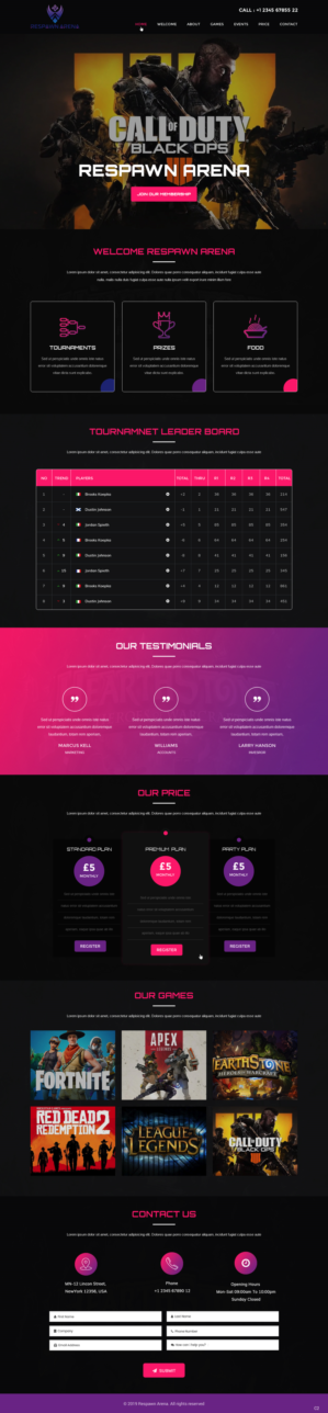 Web Design by pb for this project | Design: #22355172