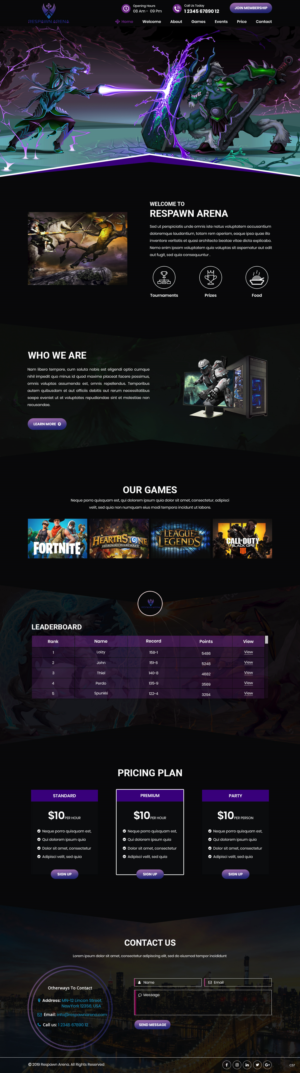 Web Design by pb for this project | Design: #22355174